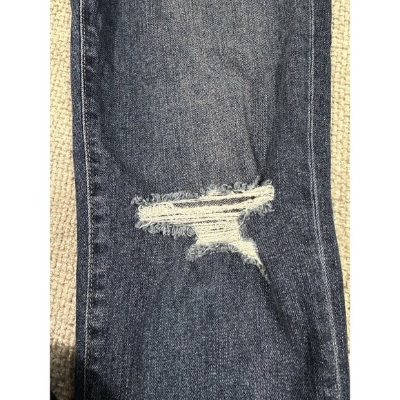 Joes Jeans Womens‎ 28 Blue Boyfriend Slim Crop Stretch Distressed - Picture 5 of 13